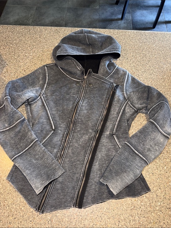 Fox Tops - Fox y2k Asymmetrical Zip Hooded Sweatshirt
